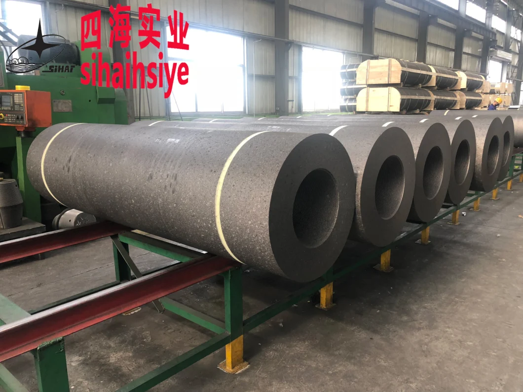 Dia 600mm L 1800mm Graphite Electrode RP for Steel Factory