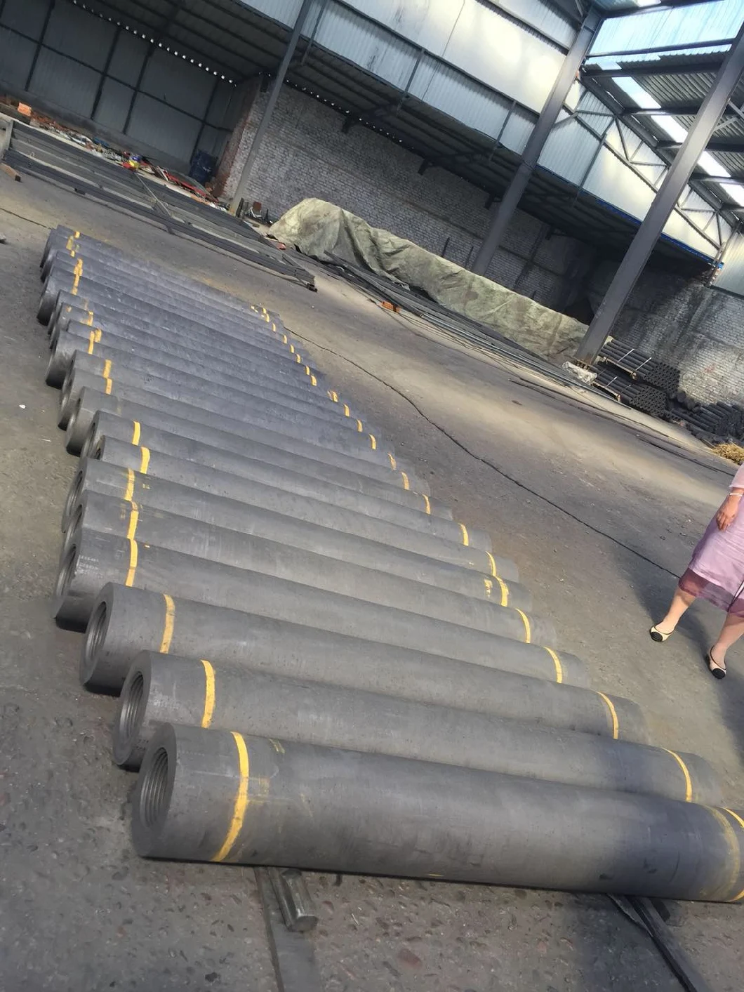 China High Quality 500mm RP HP UHP Graphite Electrode for Steel Melt/Arc Furnaces